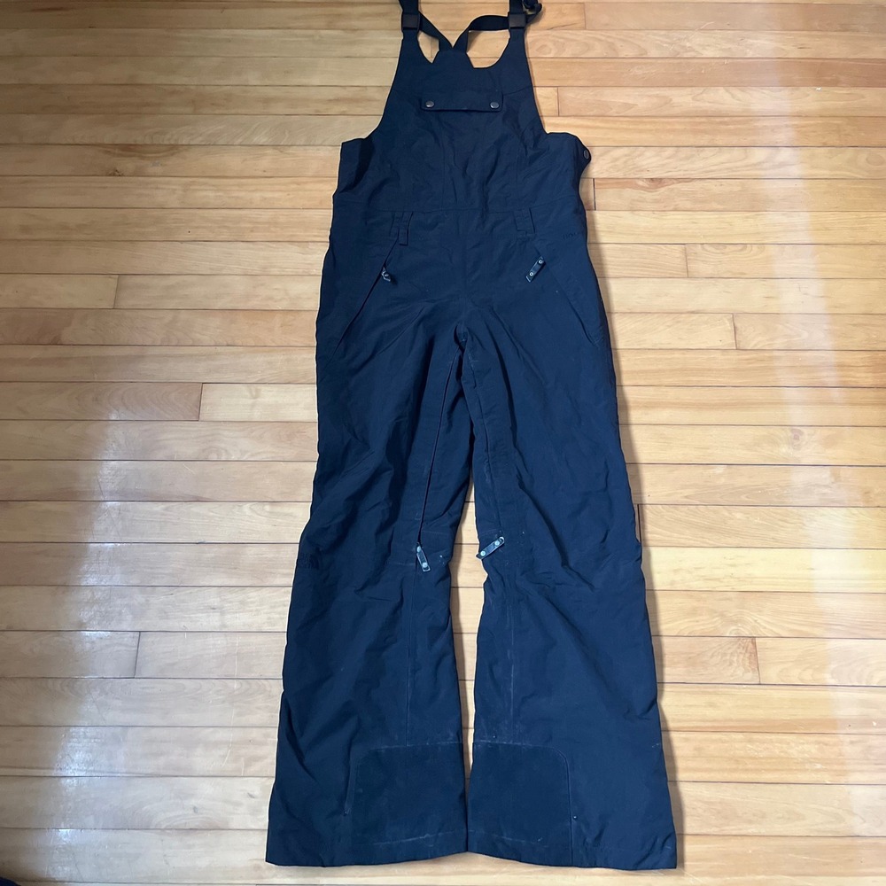 The North Face Womens Black HyVent Snow Bib Ski Snowboard Pants Medium M